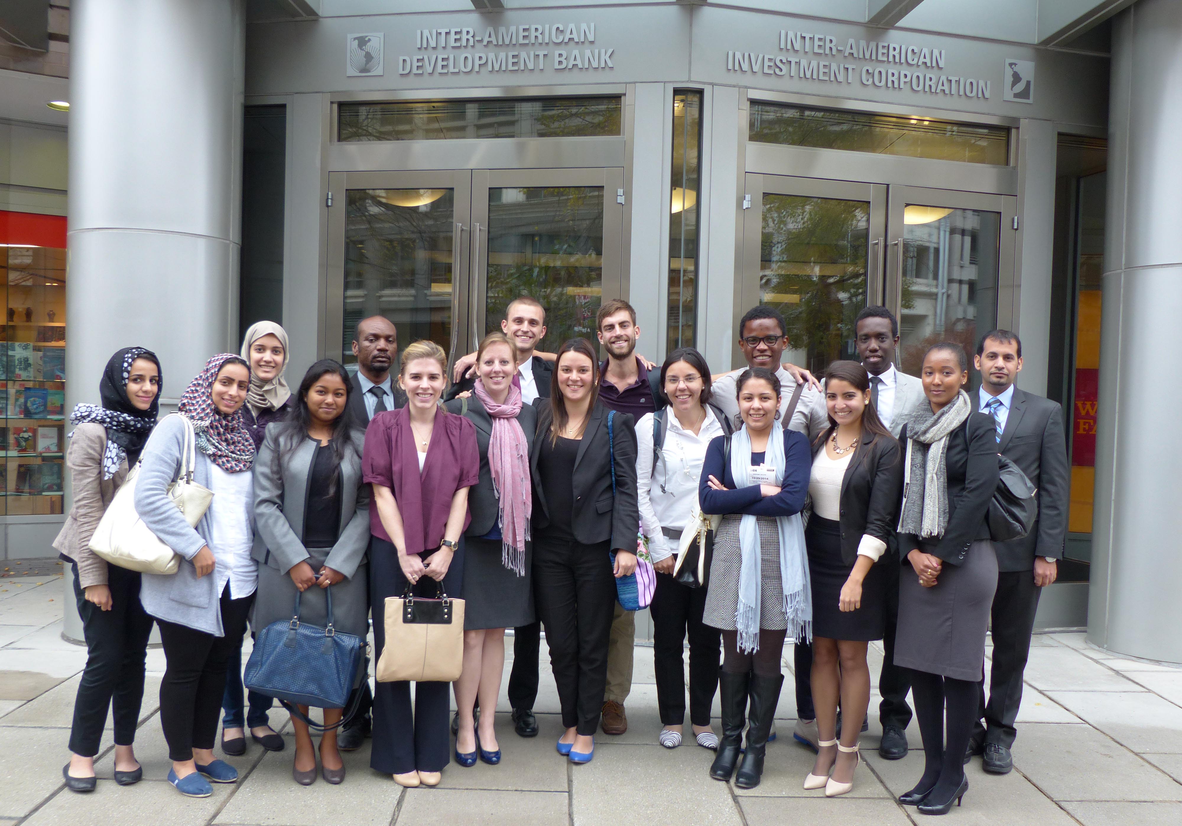 IED Students Visit the Inter-American Development Bank
